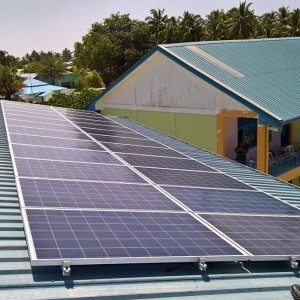 Electrification solaire (Maldives)