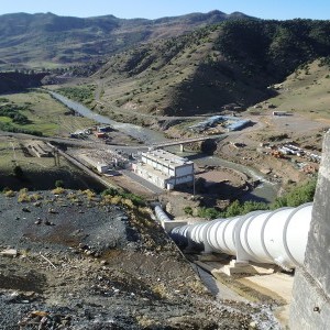 Centrale hydro-électrique neuve de Tanafnit (Maroc)